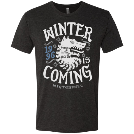 T-Shirts Vintage Black / Small House in the North Men's Triblend T-Shirt