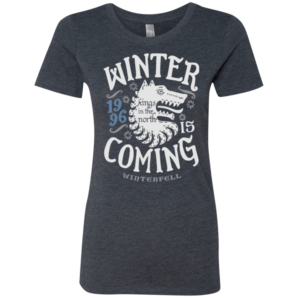 T-Shirts Vintage Navy / Small House in the North Women's Triblend T-Shirt