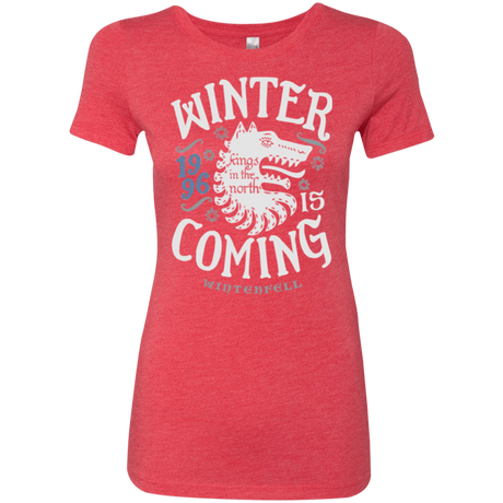 T-Shirts Vintage Red / Small House in the North Women's Triblend T-Shirt