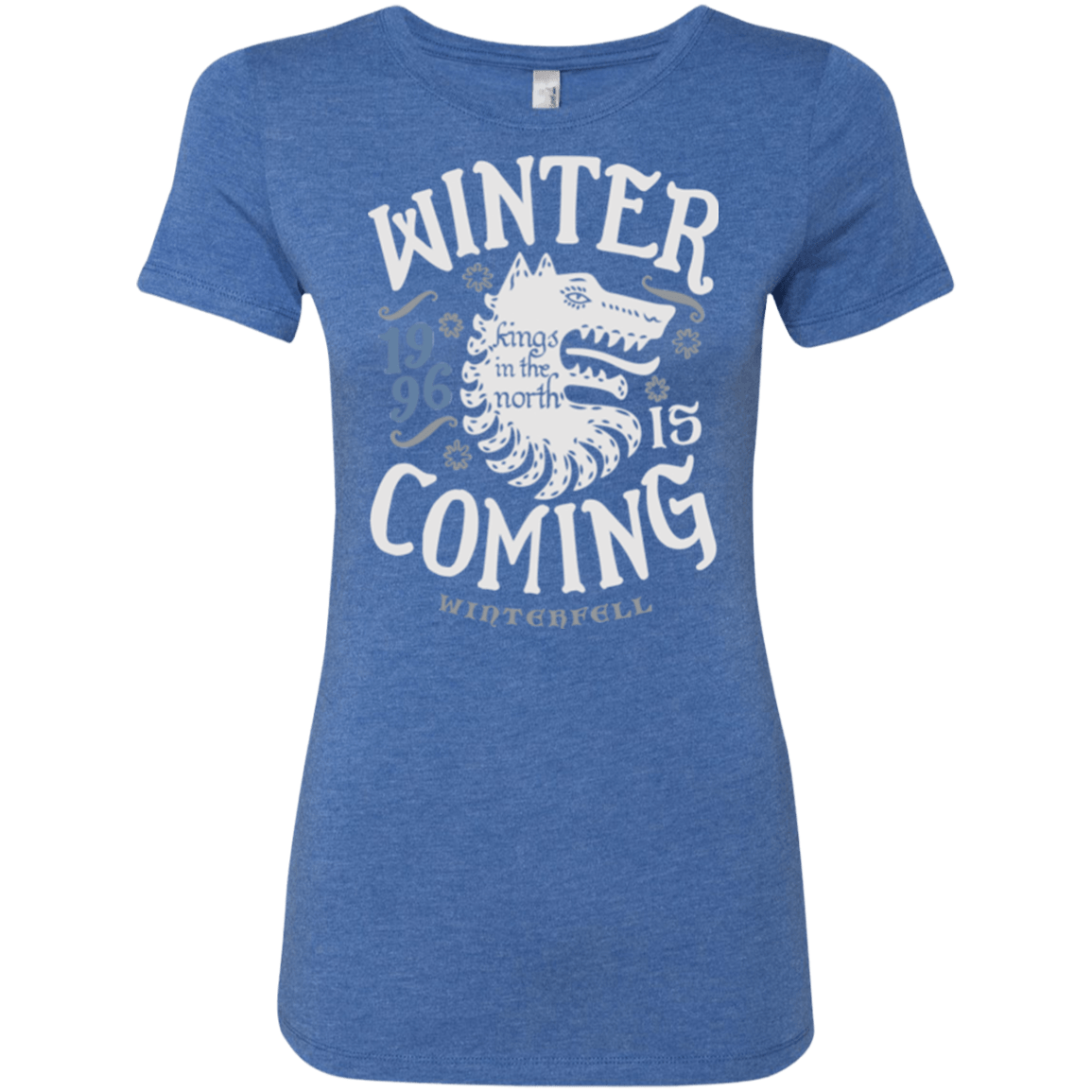 T-Shirts Vintage Royal / Small House in the North Women's Triblend T-Shirt