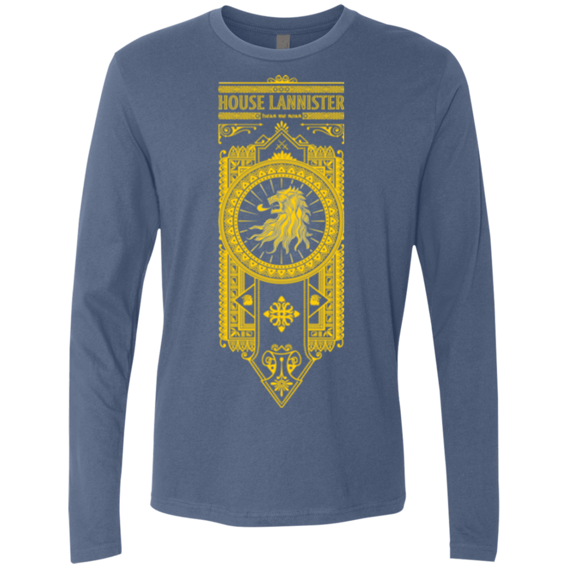 T-Shirts Indigo / Small House Lannister (1) Men's Premium Long Sleeve