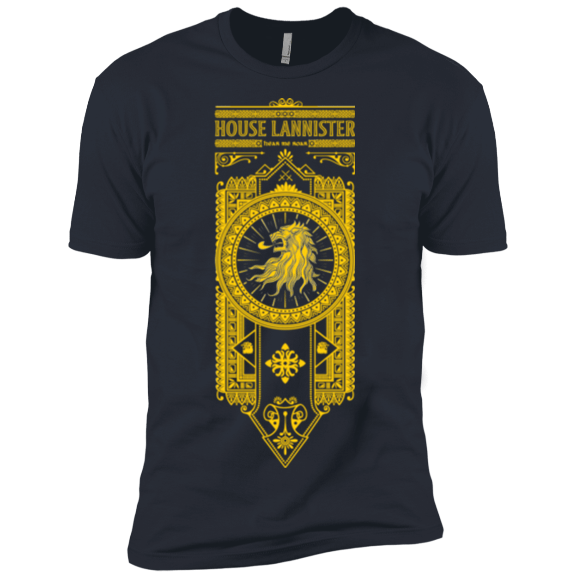 T-Shirts Indigo / X-Small House Lannister (1) Men's Premium T-Shirt