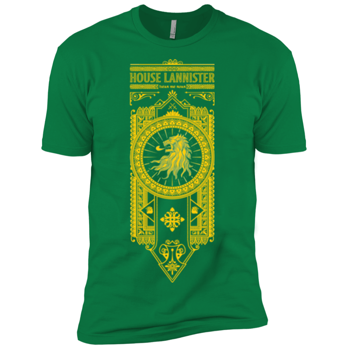 T-Shirts Kelly Green / X-Small House Lannister (1) Men's Premium T-Shirt