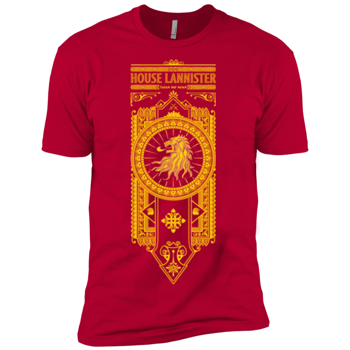 T-Shirts Red / X-Small House Lannister (1) Men's Premium T-Shirt