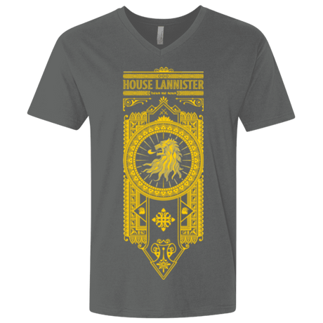 T-Shirts Heavy Metal / X-Small House Lannister (1) Men's Premium V-Neck