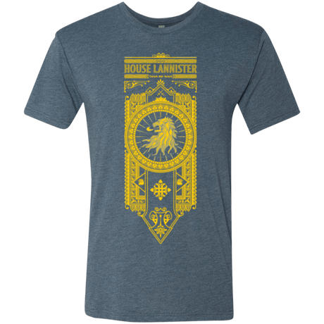 T-Shirts Indigo / Small House Lannister (1) Men's Triblend T-Shirt