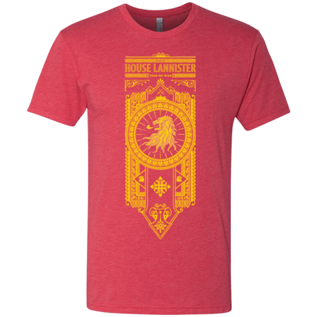 T-Shirts Vintage Red / Small House Lannister (1) Men's Triblend T-Shirt