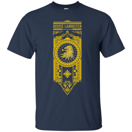 T-Shirts Navy / Small House Lannister (1) T-Shirt