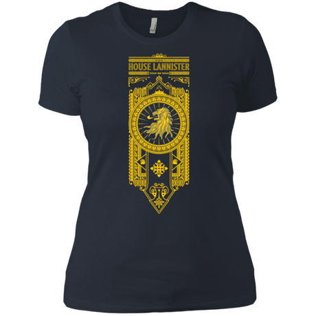 T-Shirts Indigo / X-Small House Lannister (1) Women's Premium T-Shirt