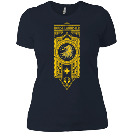 T-Shirts Midnight Navy / X-Small House Lannister (1) Women's Premium T-Shirt
