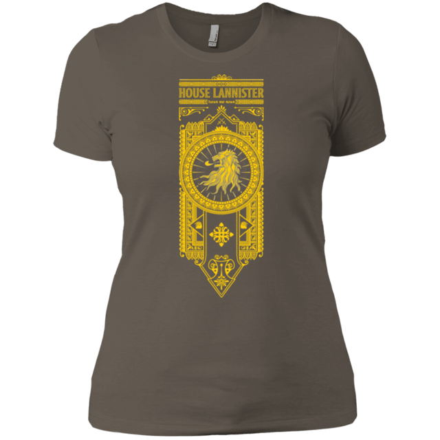 T-Shirts Warm Grey / X-Small House Lannister (1) Women's Premium T-Shirt