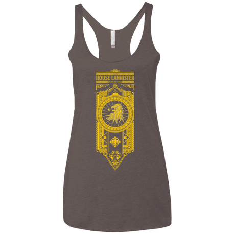 T-Shirts Macchiato / X-Small House Lannister (1) Women's Triblend Racerback Tank
