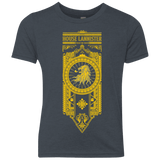 T-Shirts Vintage Navy / YXS House Lannister (1) Youth Triblend T-Shirt