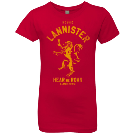 T-Shirts Red / YXS House Lannister Girls Premium T-Shirt