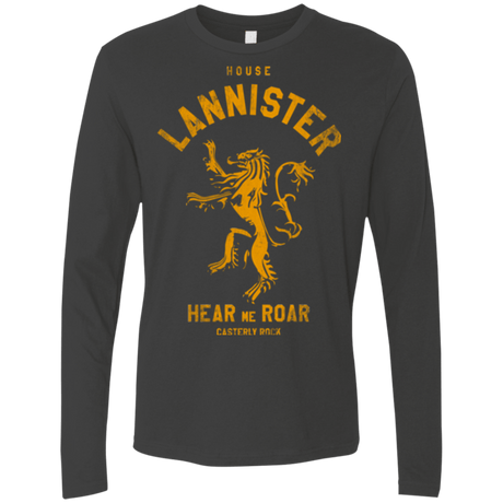 T-Shirts Heavy Metal / Small House Lannister Men's Premium Long Sleeve