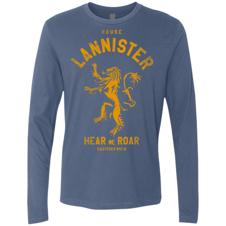 T-Shirts Indigo / Small House Lannister Men's Premium Long Sleeve