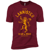 T-Shirts Cardinal / X-Small House Lannister Men's Premium T-Shirt