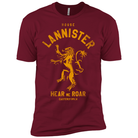T-Shirts Cardinal / X-Small House Lannister Men's Premium T-Shirt