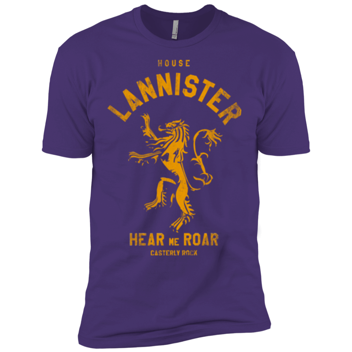 T-Shirts Purple / X-Small House Lannister Men's Premium T-Shirt