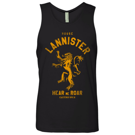 T-Shirts Black / Small House Lannister Men's Premium Tank Top