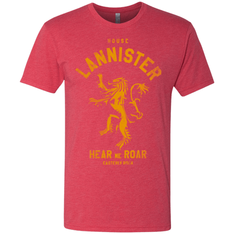 T-Shirts Vintage Red / Small House Lannister Men's Triblend T-Shirt