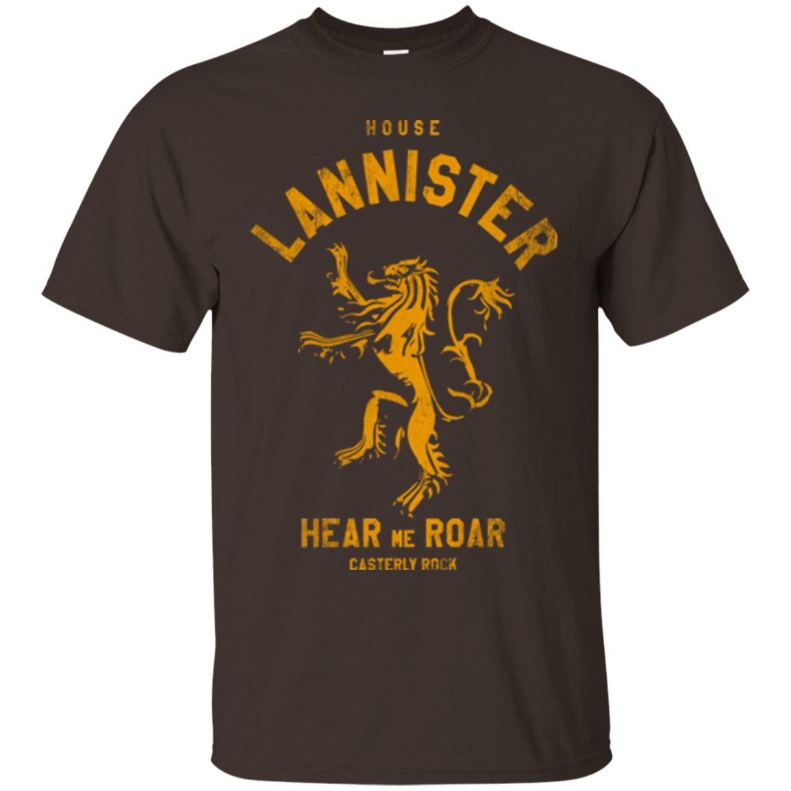 T-Shirts Dark Chocolate / Small House Lannister T-Shirt