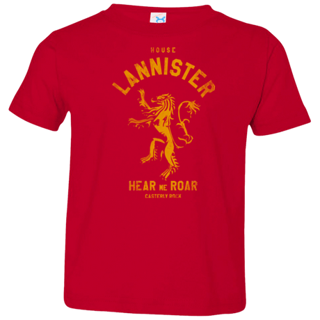 T-Shirts Red / 2T House Lannister Toddler Premium T-Shirt