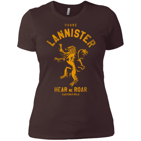 T-Shirts Dark Chocolate / X-Small House Lannister Women's Premium T-Shirt