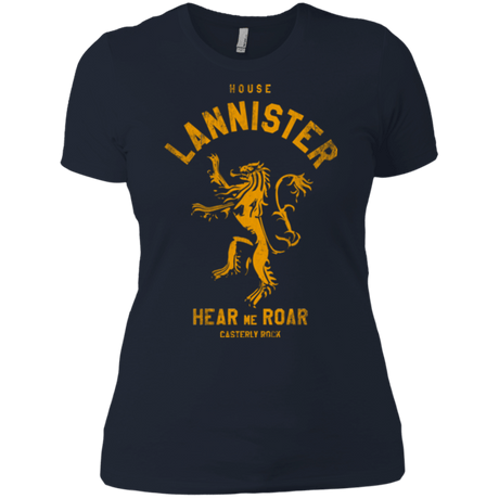 T-Shirts Midnight Navy / X-Small House Lannister Women's Premium T-Shirt
