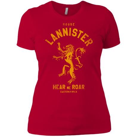 T-Shirts Red / X-Small House Lannister Women's Premium T-Shirt