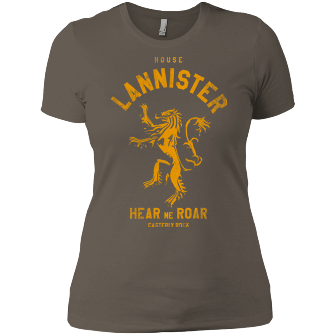 T-Shirts Warm Grey / X-Small House Lannister Women's Premium T-Shirt