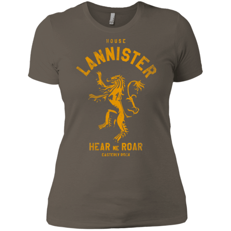 T-Shirts Warm Grey / X-Small House Lannister Women's Premium T-Shirt