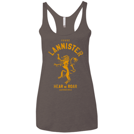 T-Shirts Macchiato / X-Small House Lannister Women's Triblend Racerback Tank