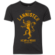 T-Shirts Vintage Black / YXS House Lannister Youth Triblend T-Shirt
