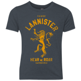 T-Shirts Vintage Navy / YXS House Lannister Youth Triblend T-Shirt