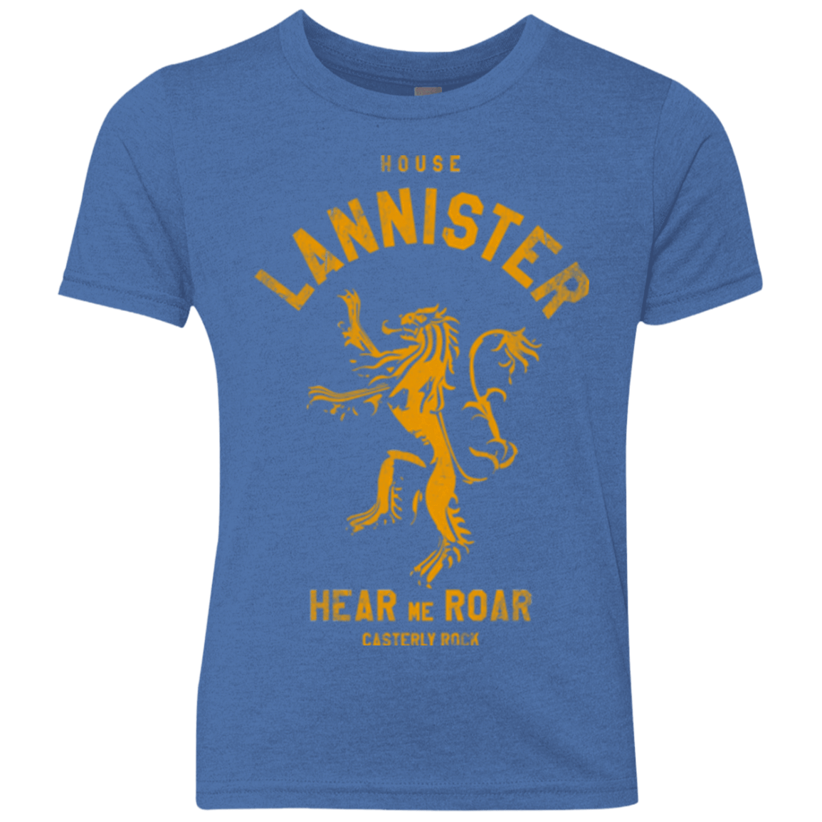 T-Shirts Vintage Royal / YXS House Lannister Youth Triblend T-Shirt