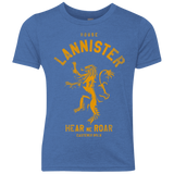 T-Shirts Vintage Royal / YXS House Lannister Youth Triblend T-Shirt