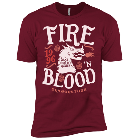 T-Shirts Cardinal / X-Small House of Dragons Men's Premium T-Shirt