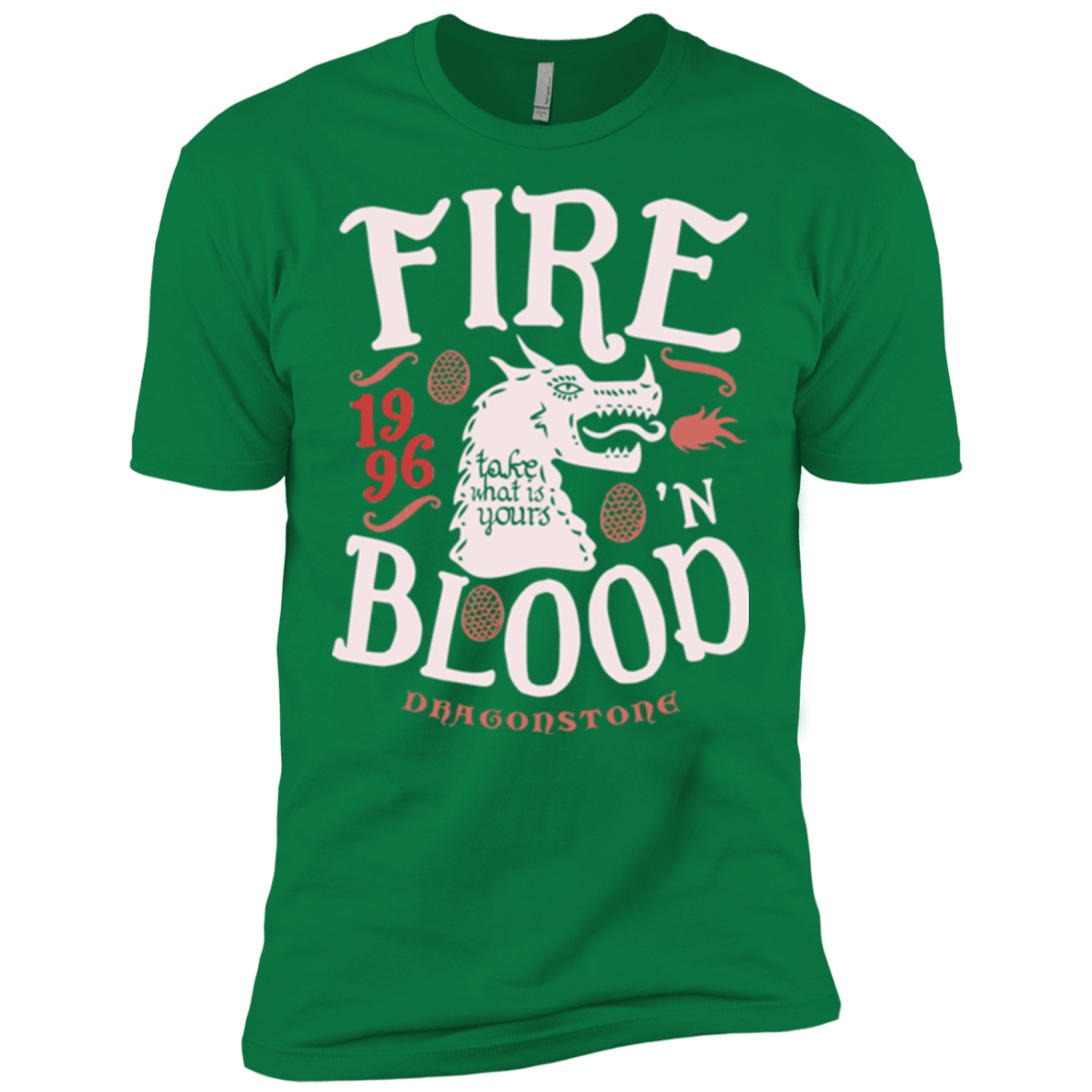 T-Shirts Kelly Green / X-Small House of Dragons Men's Premium T-Shirt