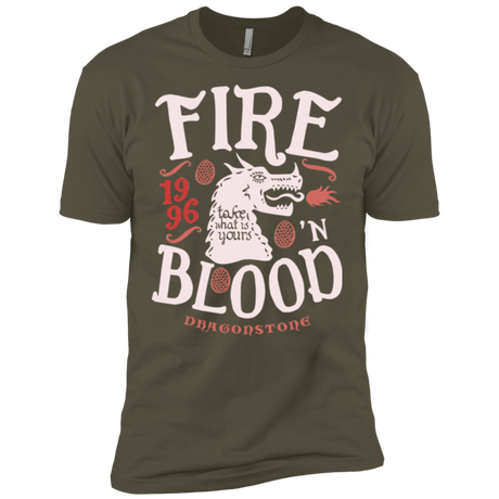 T-Shirts Military Green / X-Small House of Dragons Men's Premium T-Shirt