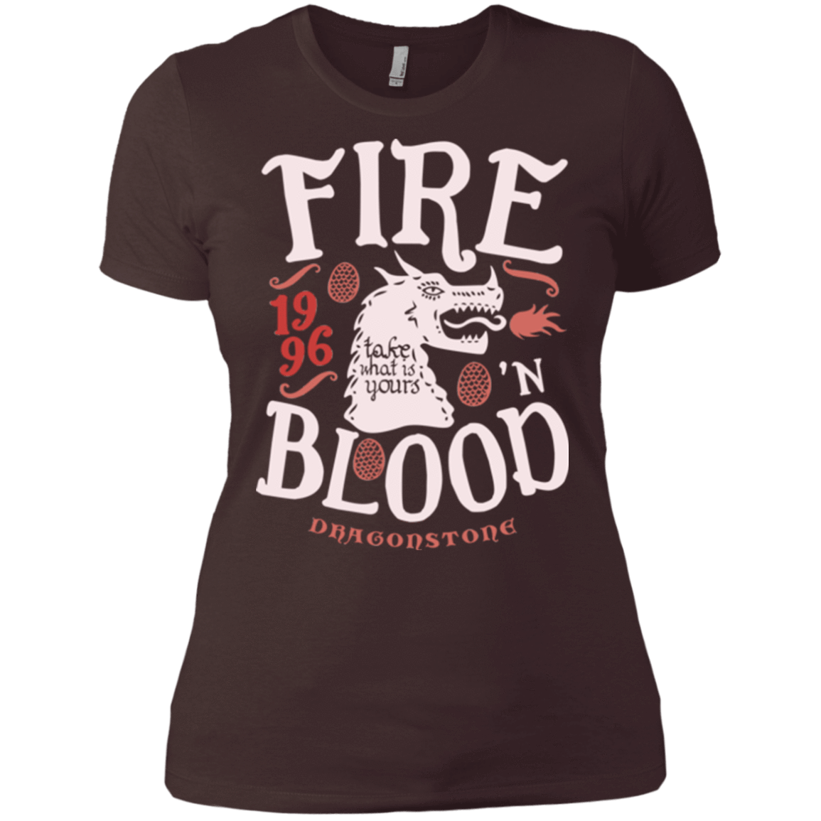 T-Shirts Dark Chocolate / X-Small House of Dragons Women's Premium T-Shirt
