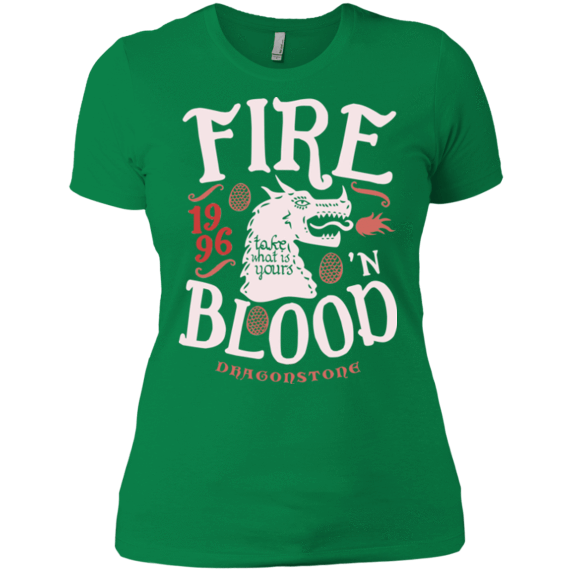 T-Shirts Kelly Green / X-Small House of Dragons Women's Premium T-Shirt