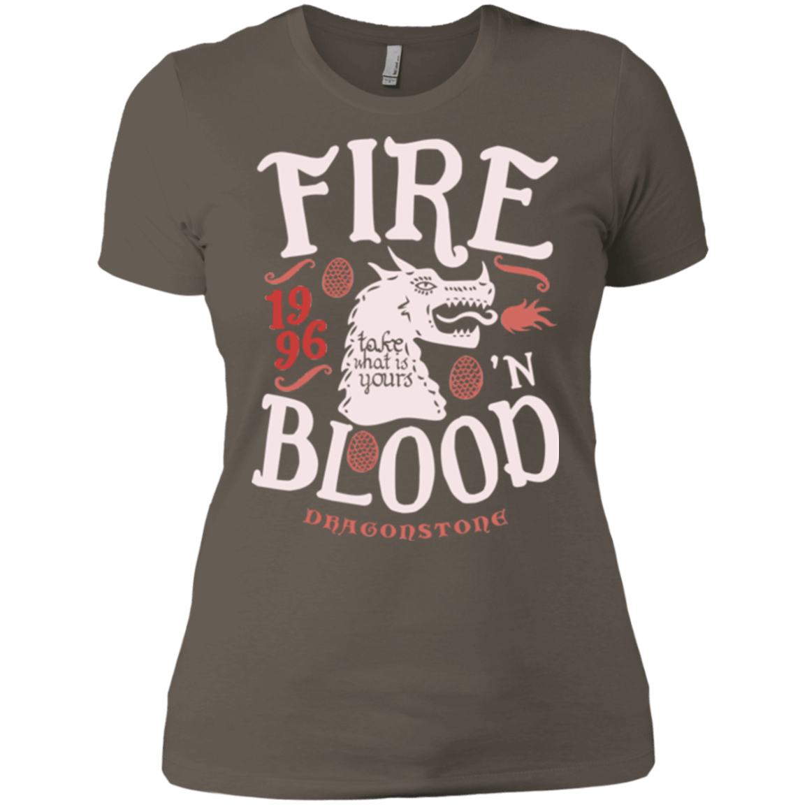 T-Shirts Warm Grey / X-Small House of Dragons Women's Premium T-Shirt