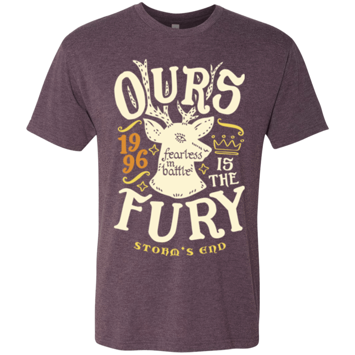 T-Shirts Vintage Purple / Small House of Fury Men's Triblend T-Shirt
