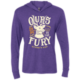 T-Shirts House of Fury Triblend Long Sleeve Hoodie Tee