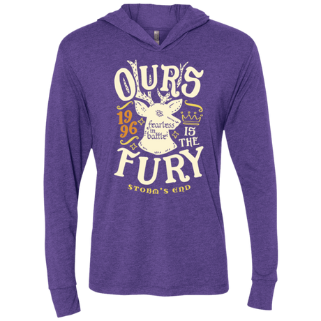 T-Shirts House of Fury Triblend Long Sleeve Hoodie Tee