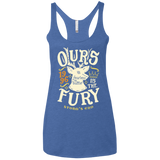 T-Shirts Vintage Royal / X-Small House of Fury Women's Triblend Racerback Tank