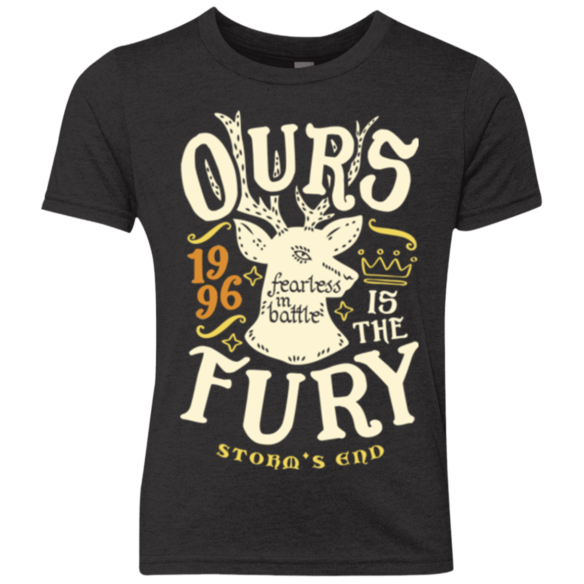 T-Shirts Vintage Black / YXS House of Fury Youth Triblend T-Shirt