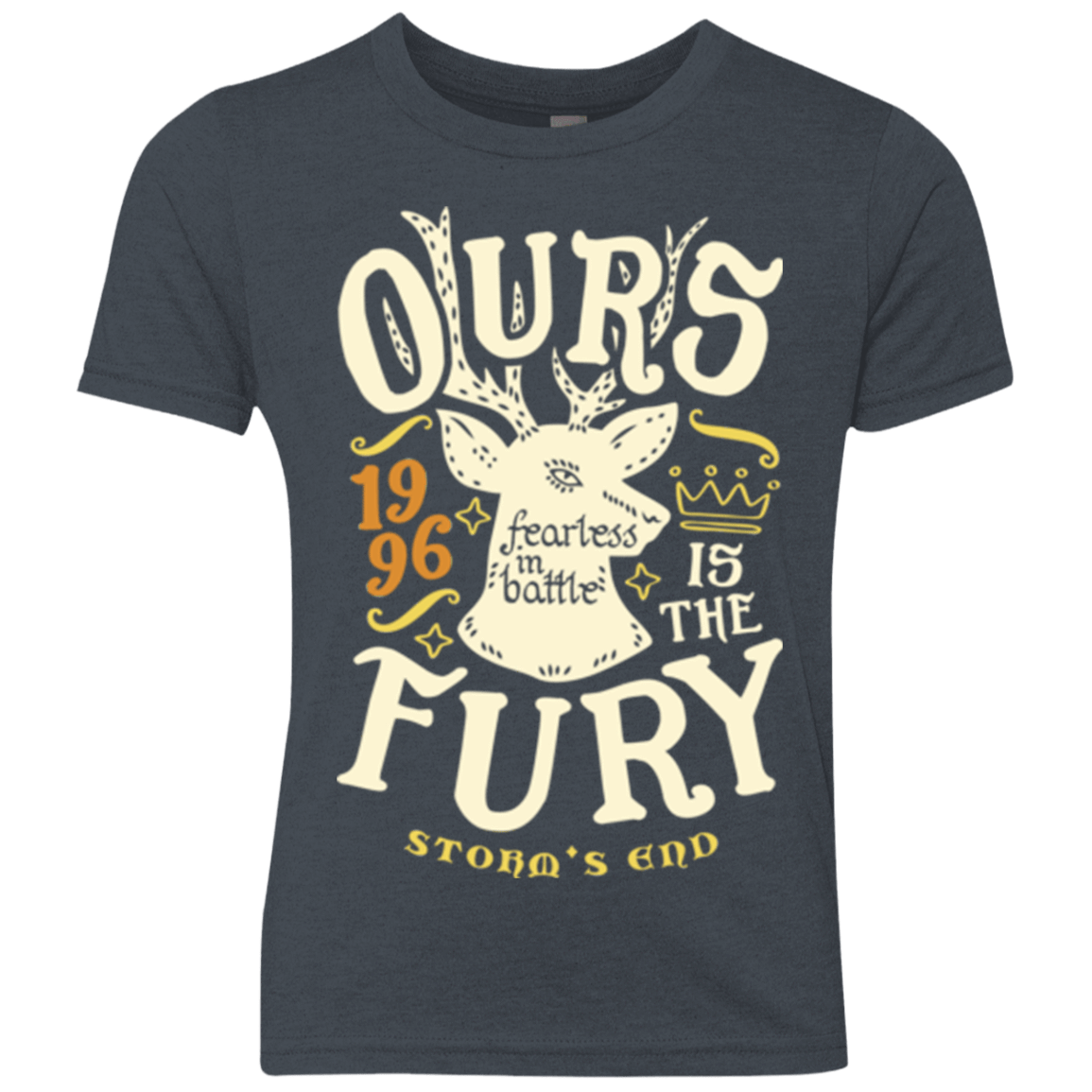 T-Shirts Vintage Navy / YXS House of Fury Youth Triblend T-Shirt
