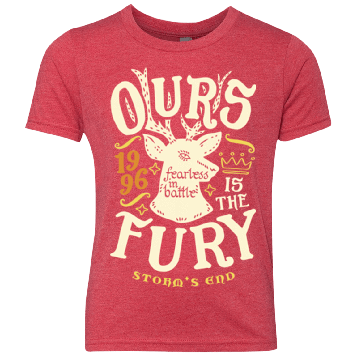 T-Shirts Vintage Red / YXS House of Fury Youth Triblend T-Shirt